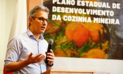 Romeu Zema lança Plano Estadual de Desenvolvimento da Cozinha Mineira