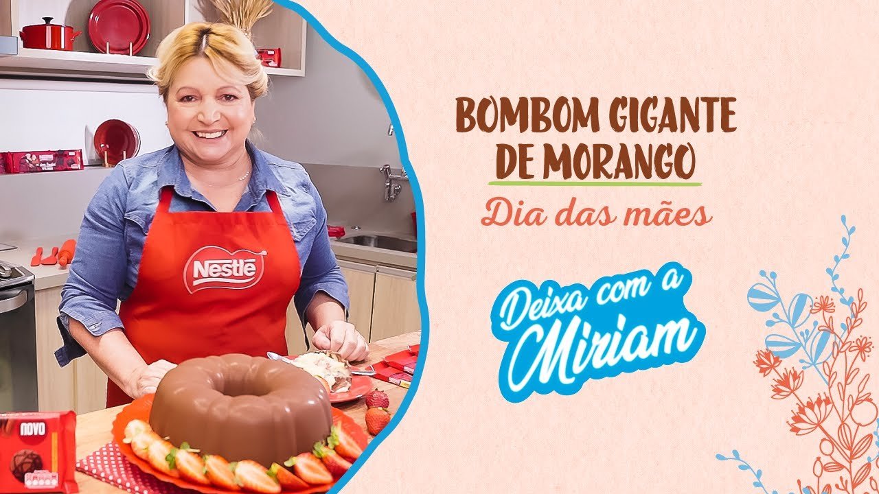 Bombom Gigante de Morango