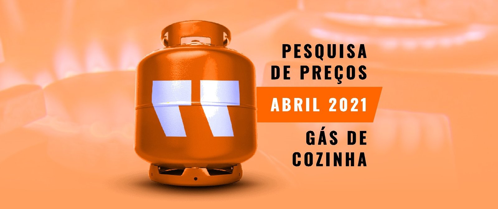 Pesquisa Procon: Preço do botijão de gás varia no mês de abril