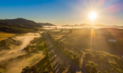 Intensa massa de ar frio causa declínio de temperatura e há previsão de geada em Poços