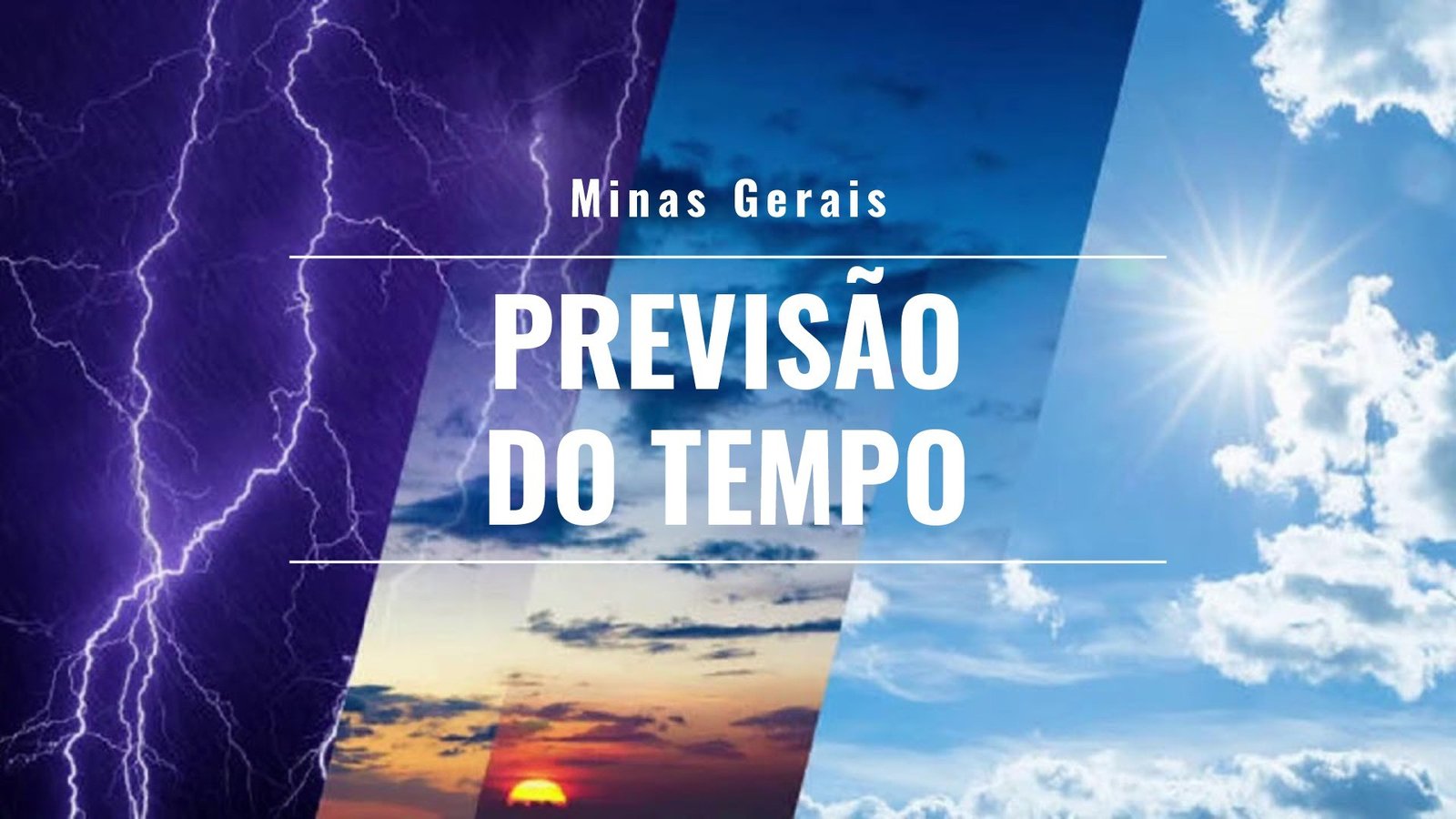 Previsão do tempo para Minas Gerais nesta segunda-feira, 20 de setembro