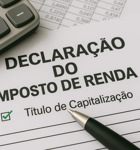 IR 2025: Saiba como declarar seu título de capitalização